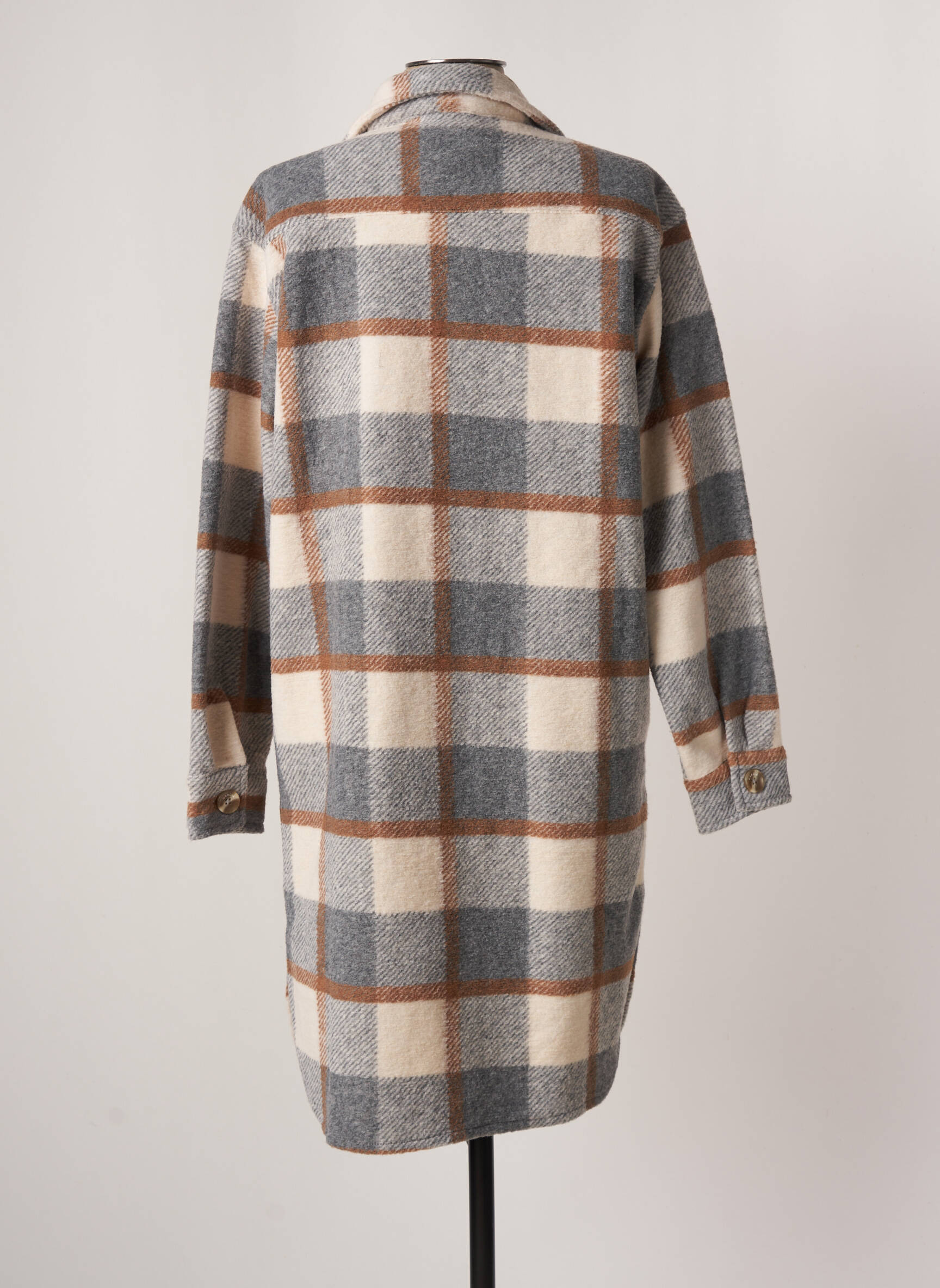 Garcia Manteaux Longs Femme couleur gris