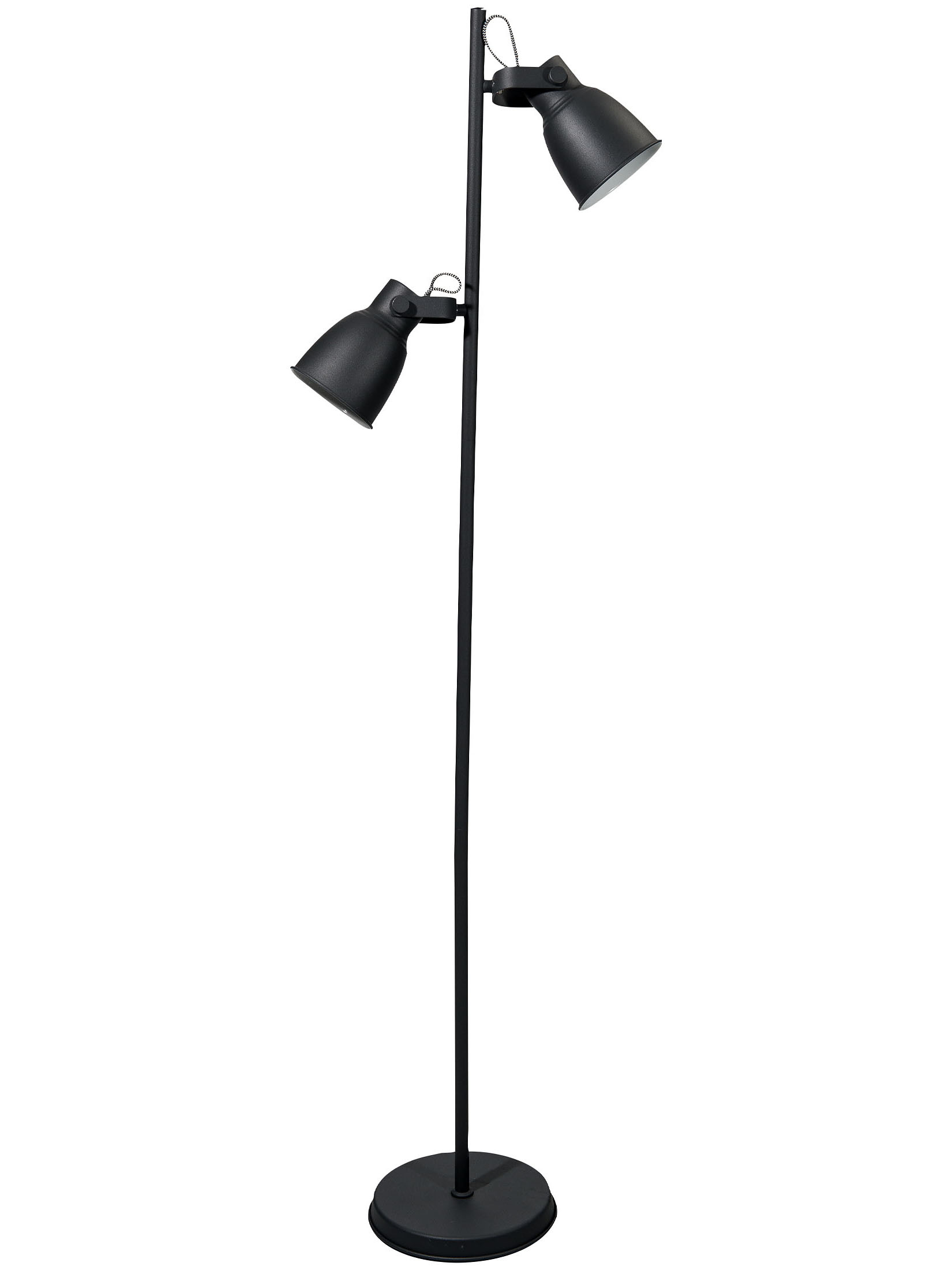 Timelessi Standleuchte, Sand Black