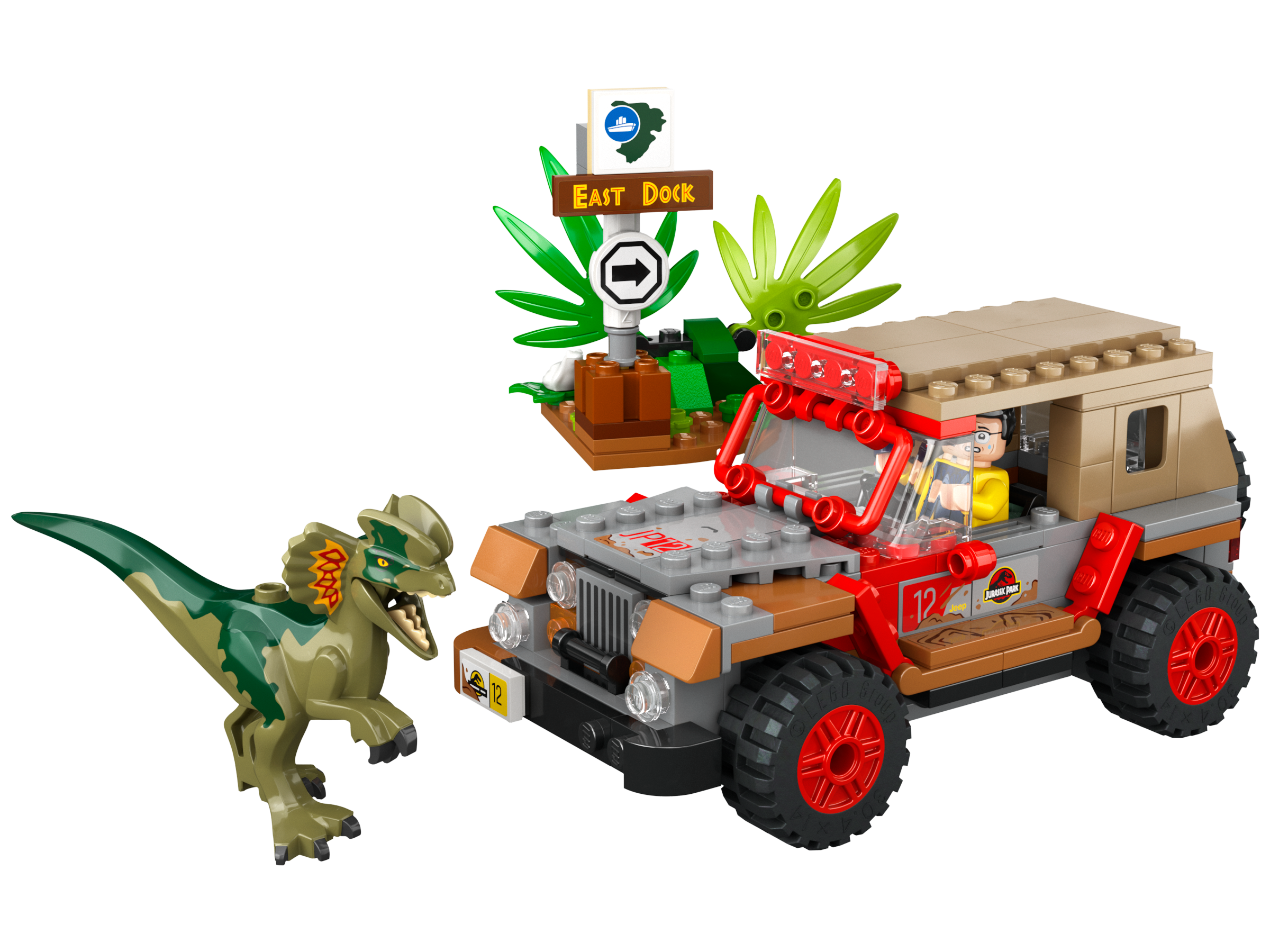 Hinterhalt des Dilophosaurus 76958