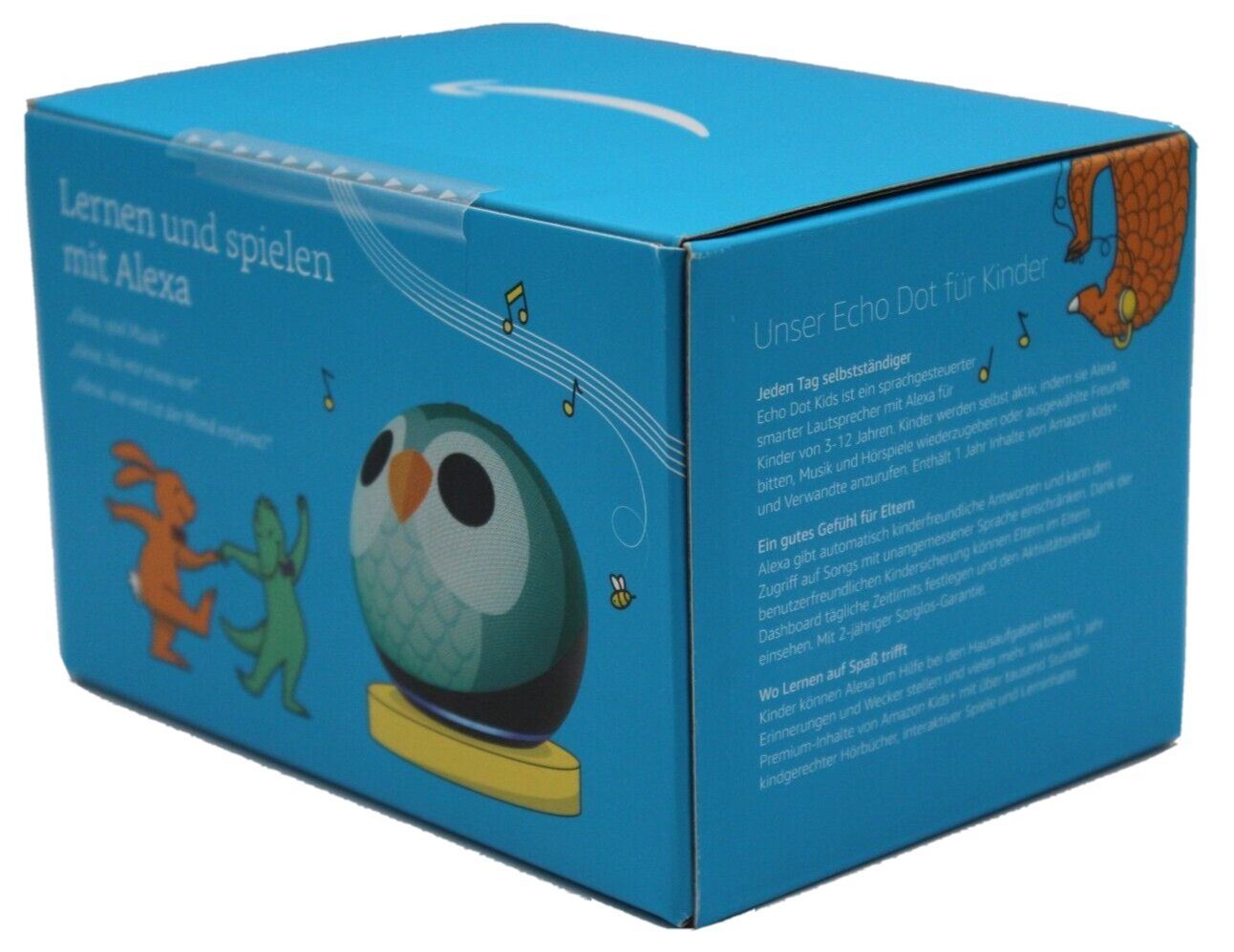 Amazon Echo Dot Kids 5. Generation Eulen Design 2022 Lautsprecher Smart Speaker (Bluetooth, WLAN (WiFi), Alexa, hervorragende Klangqualität, Kindergerecht)