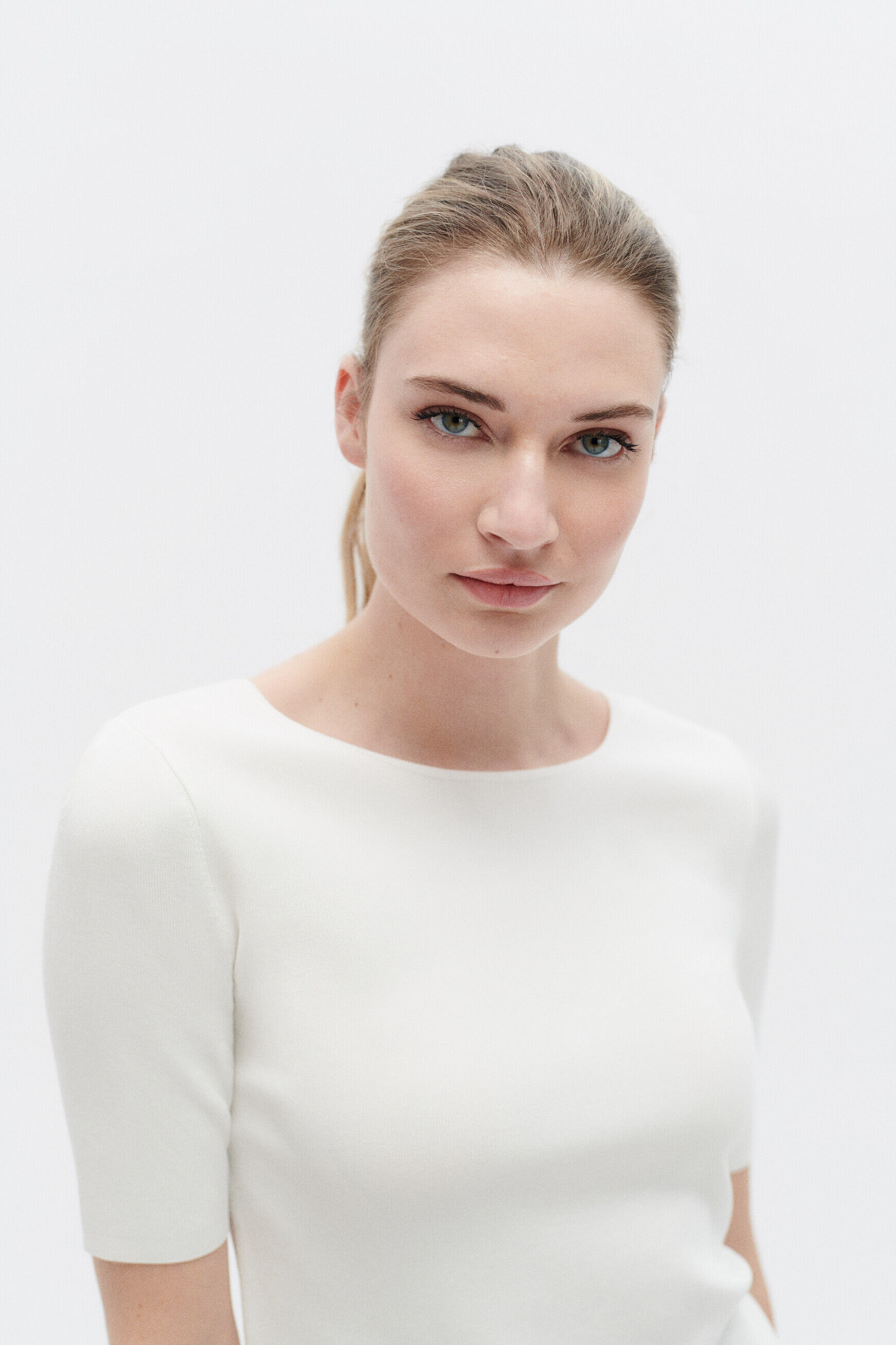 Pull missy ivoire femme