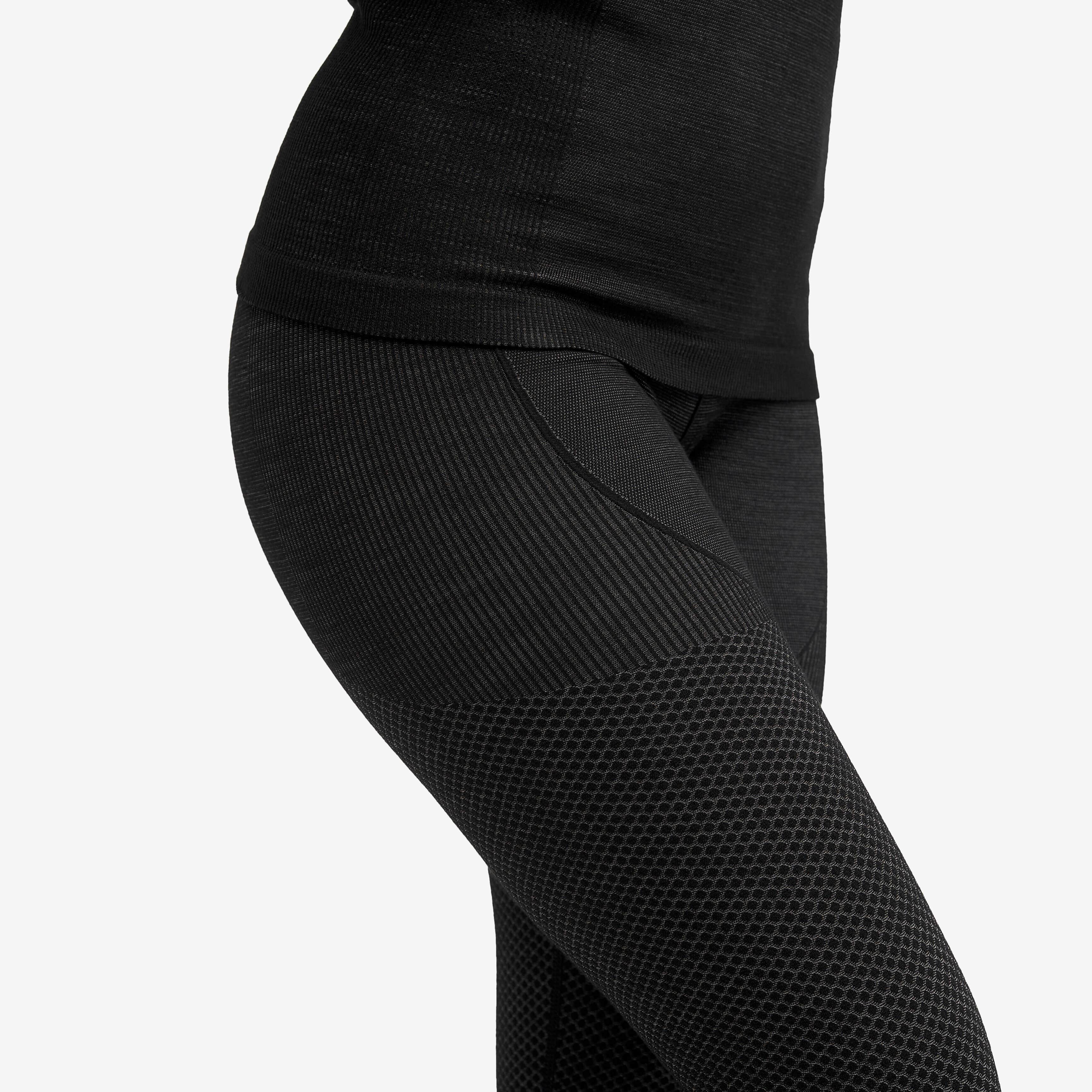 Fuse Merino Base Layer Set Femme Anthracite