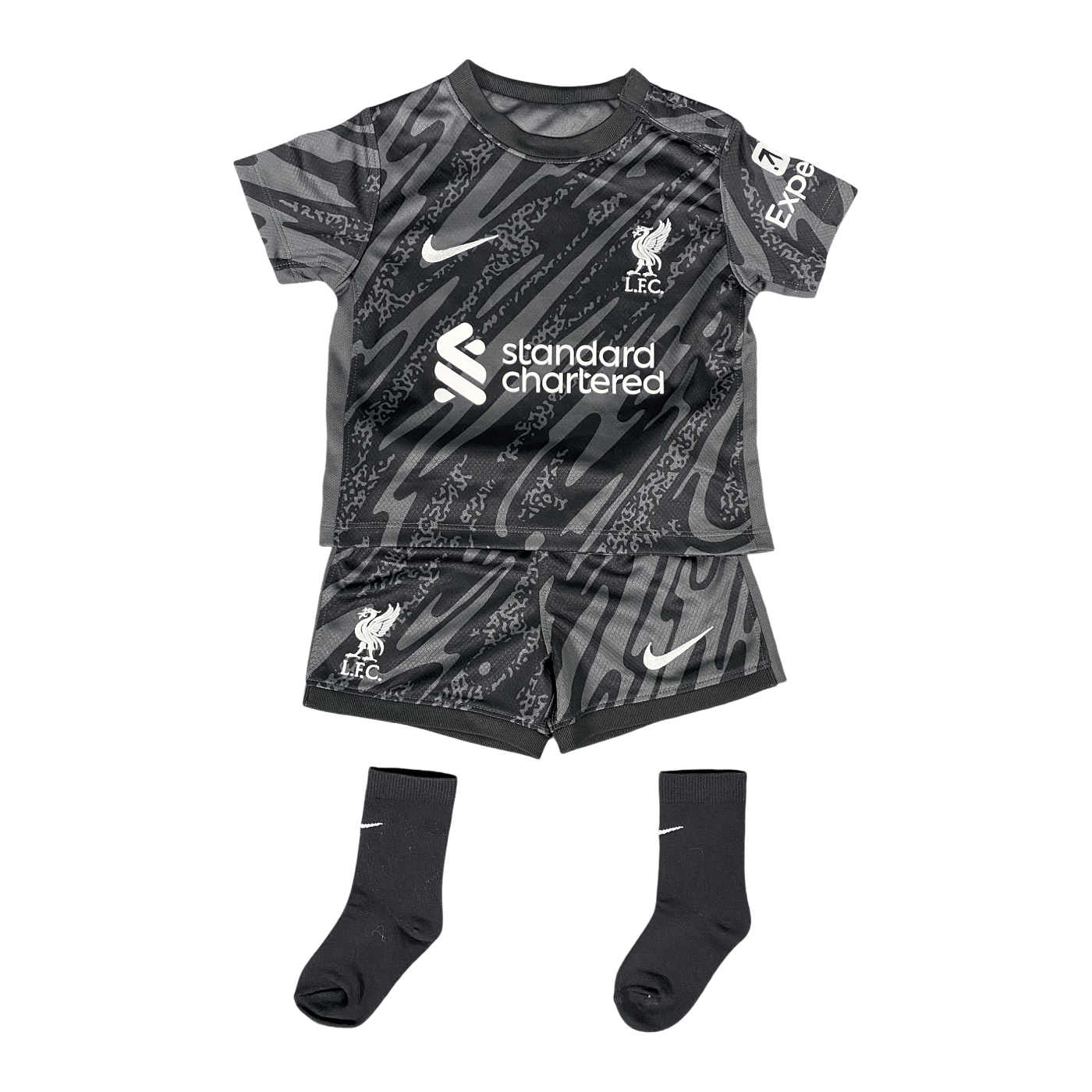 Nike FC Liverpool Torwart Babykit 2024/2025 Schwarz F061