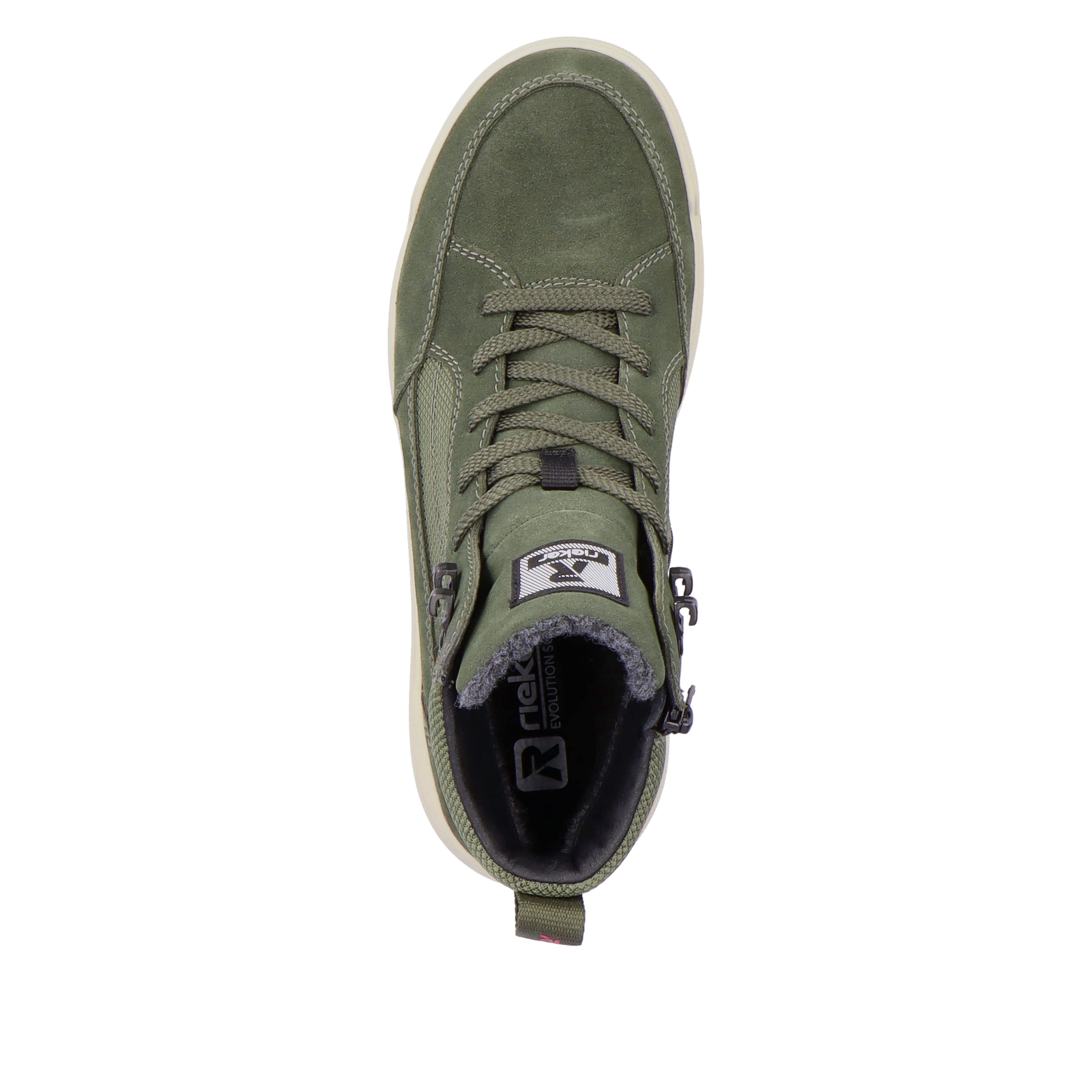 Rieker Herren Sneaker High khaki green