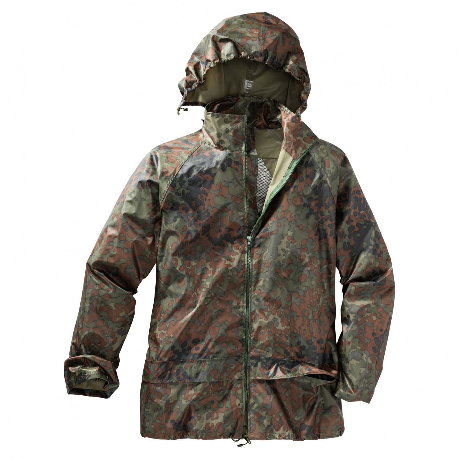 il Lago Basic Herren Regenanzug Camou