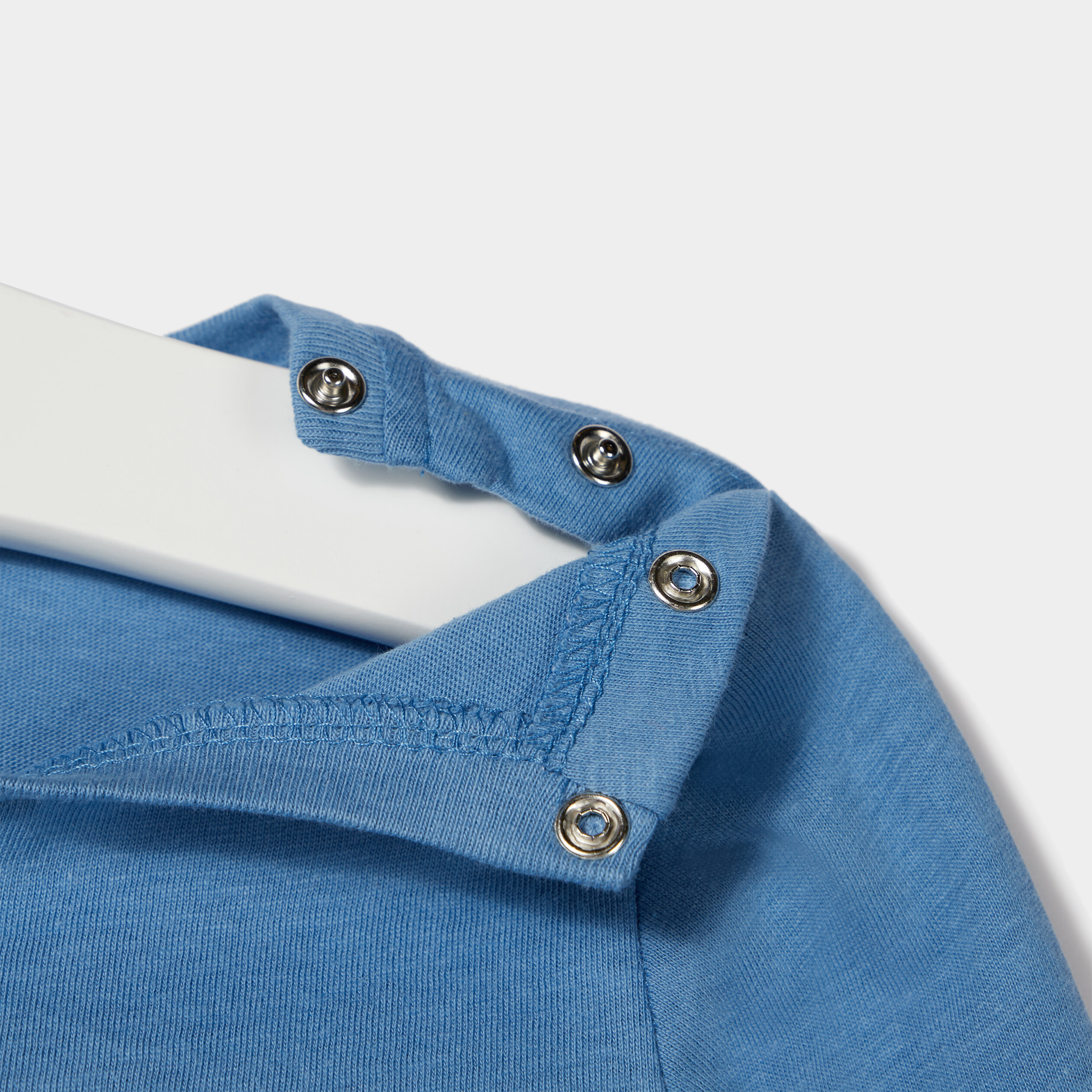 T-shirt manches longues bleu bébé garçon | La Halle