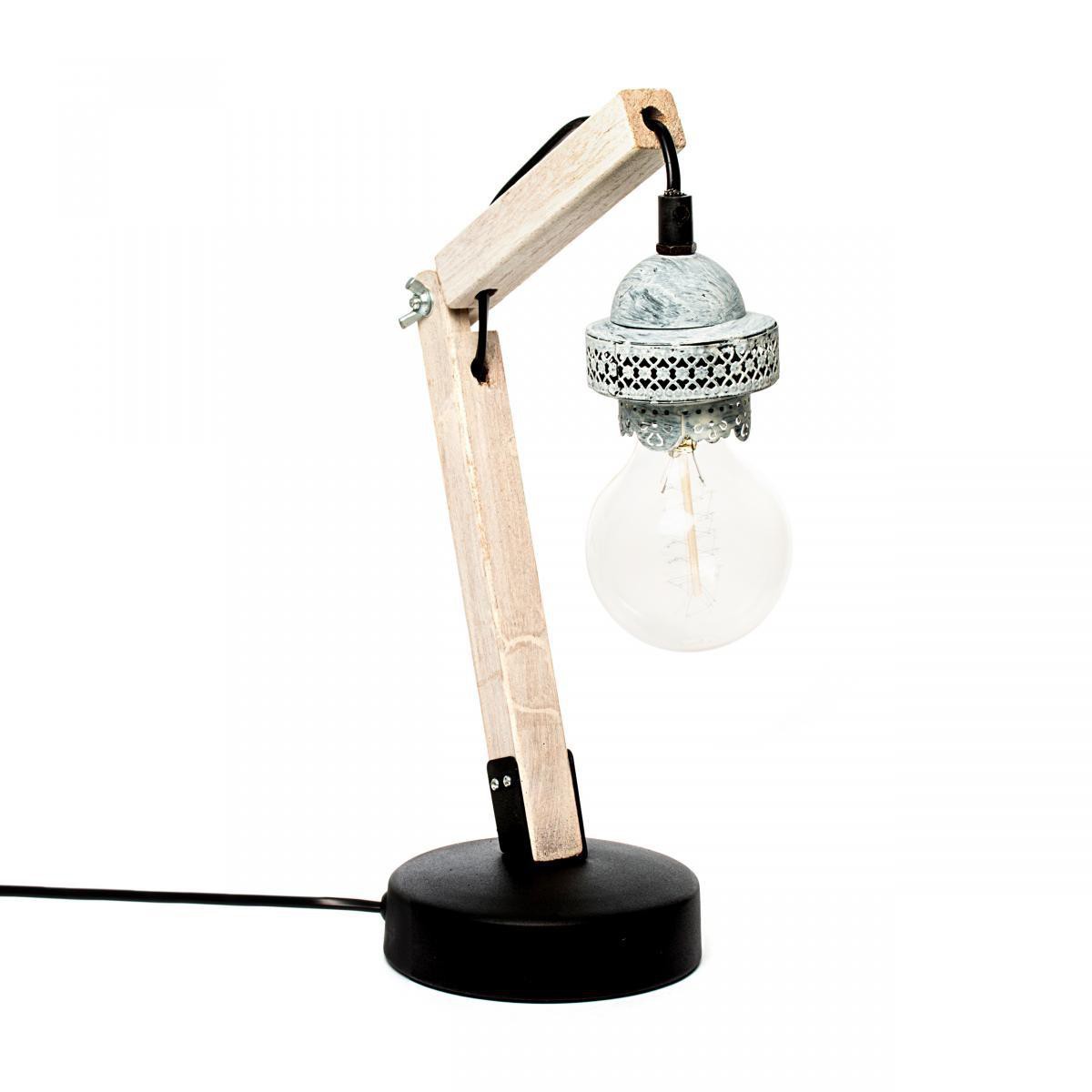 Kayoom Tischlampe Rossa VI Grau