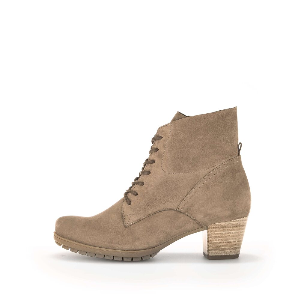 Gabor comfort Schnürstiefelette beige