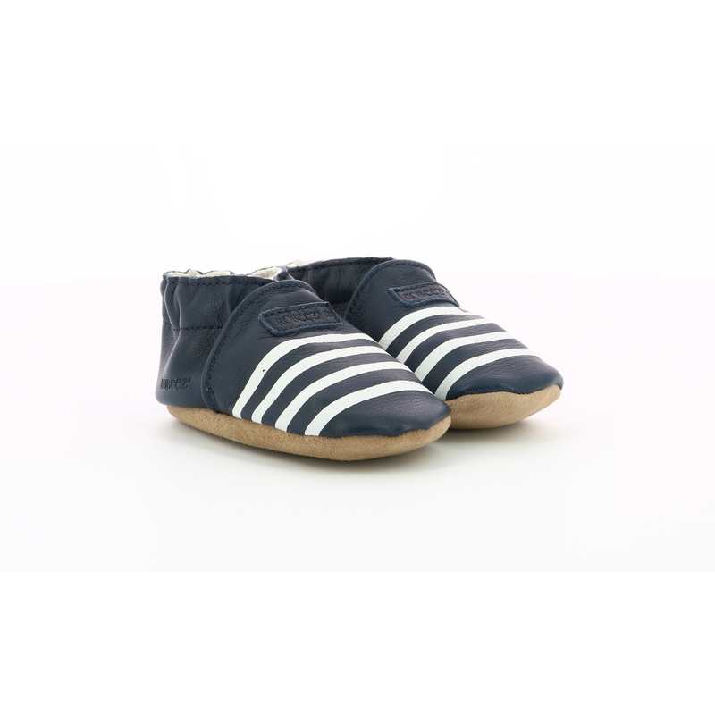 Chaussons cuir tannage vegetal Smart Sailor