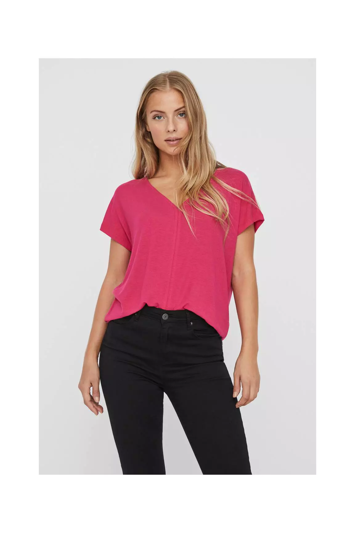 Vero Moda Tshirts Femme couleur rose