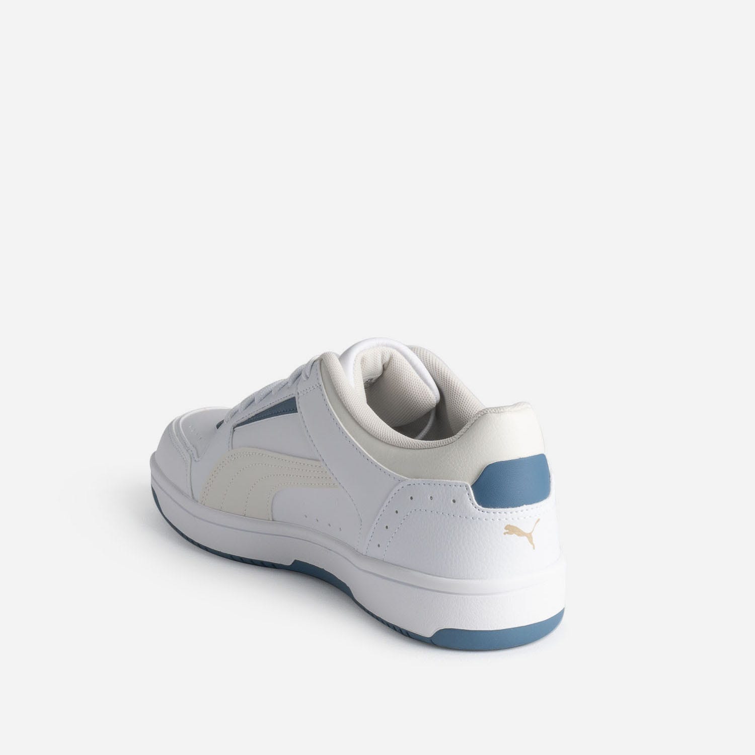 Tennis PUMA blanche détails bleus