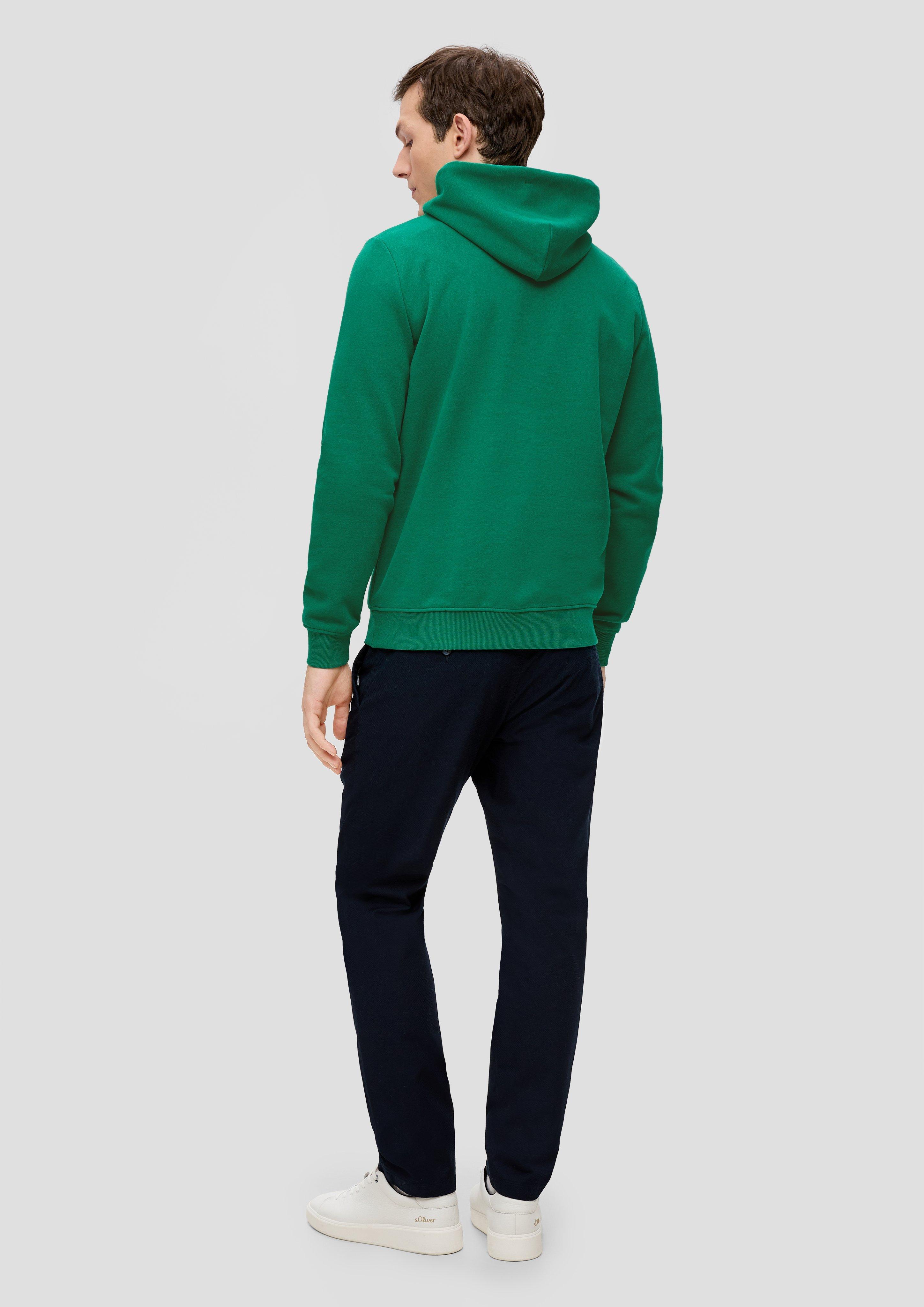 Kapuzensweater mit Labelprint  2141488-76D1