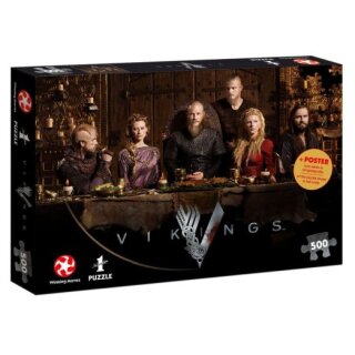 Puzzle: Vikings Ragnar's Court (500 Teile)