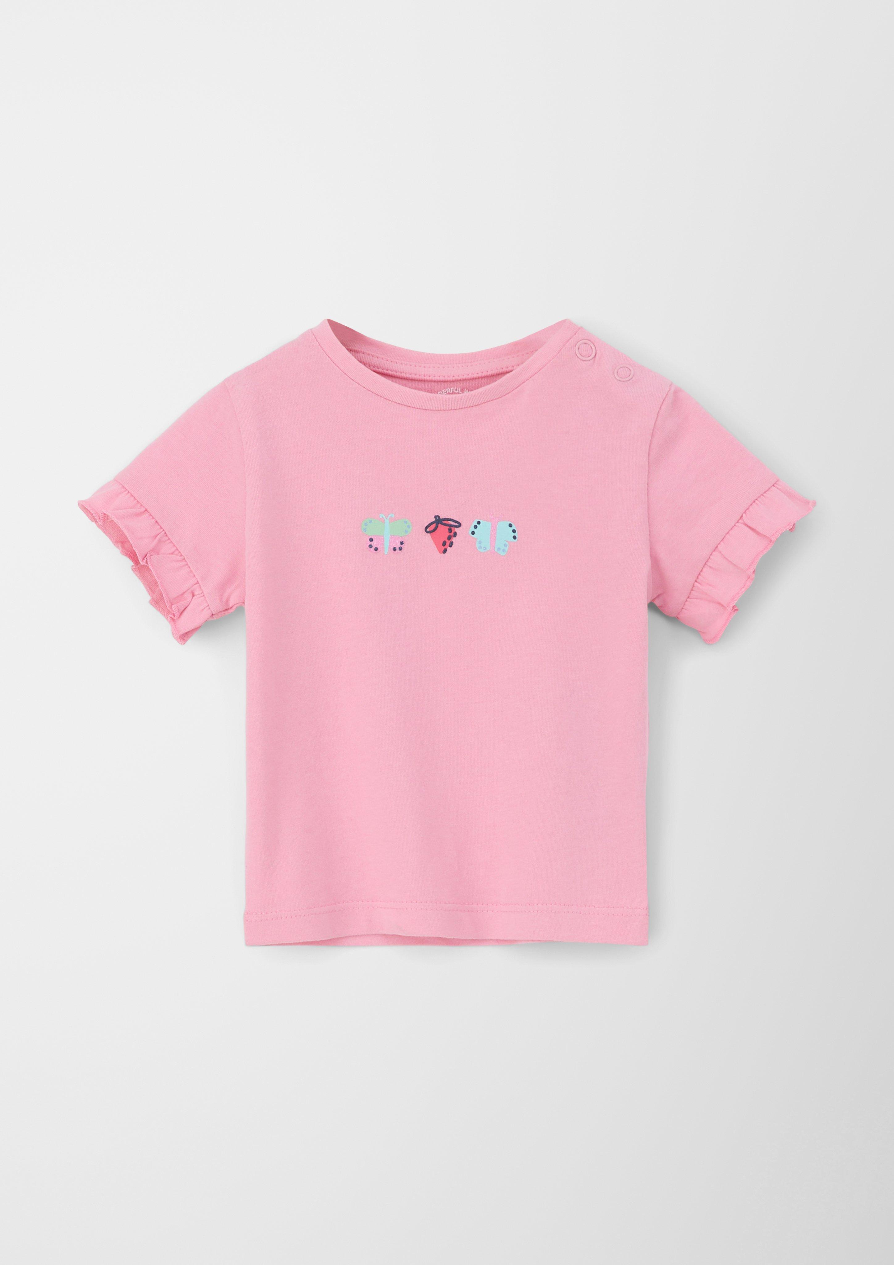 T-Shirt mit Glitzer  2130619-4325
