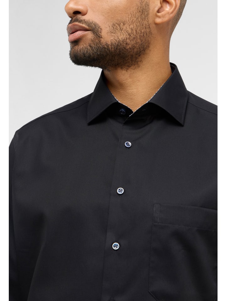 Eterna Hemd COMFORT FIT in schwarz günstig kaufen