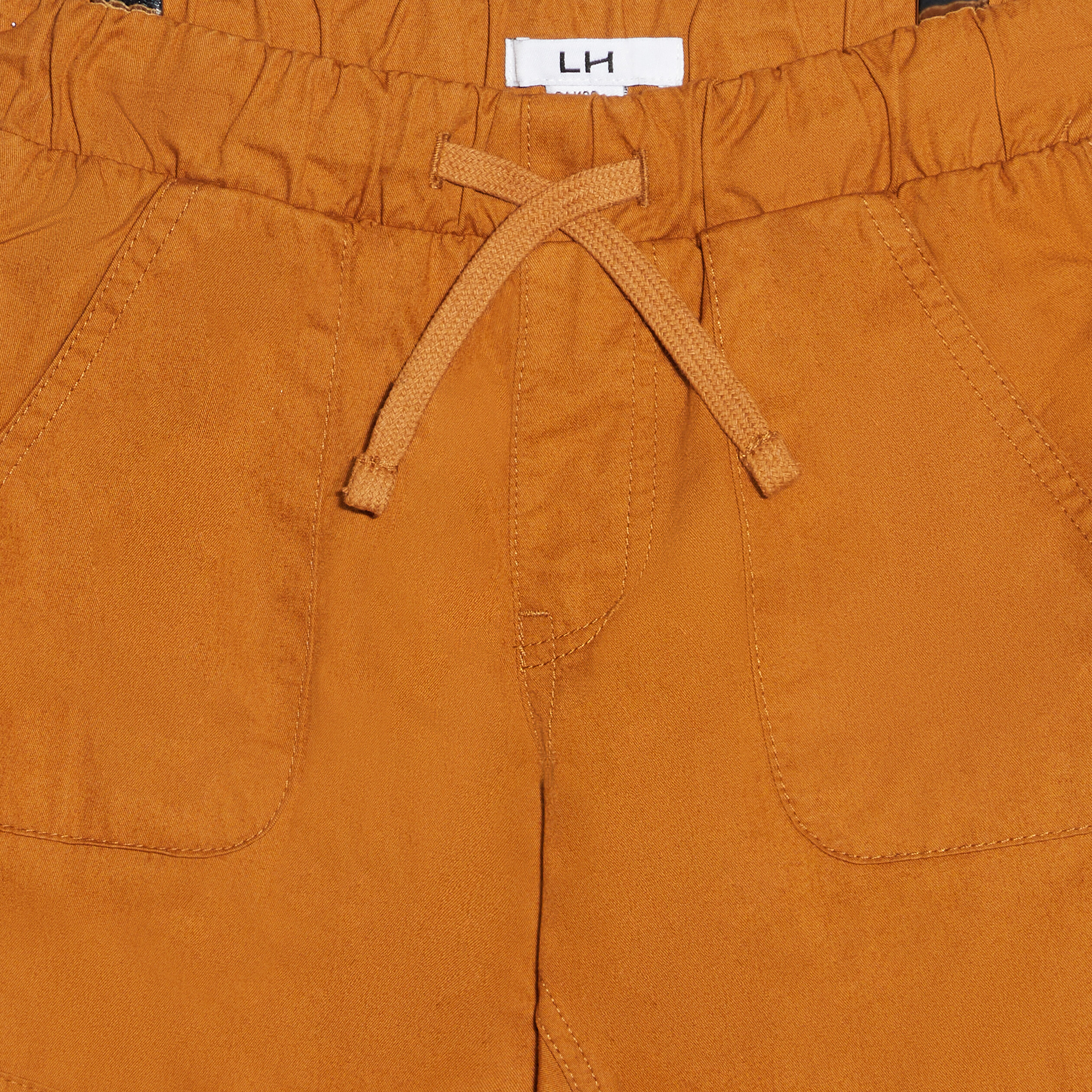 Pantalon droit camel garçon | La Halle