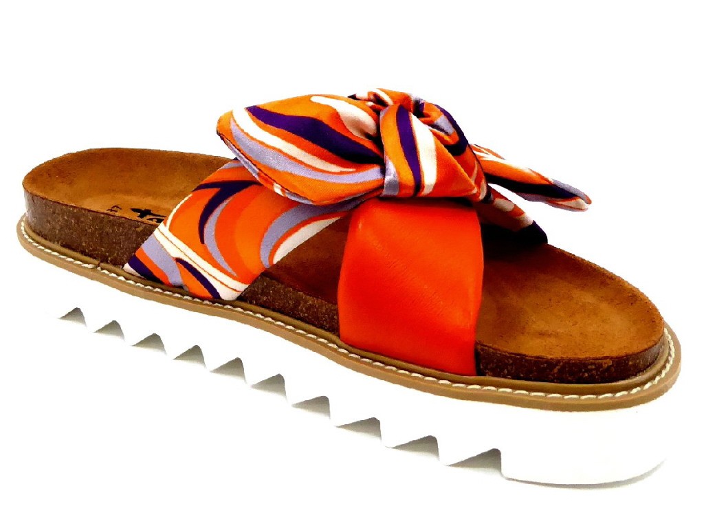 TAMARIS Klassische Sandalen gelb