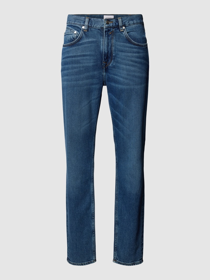 Regular Fit Jeans mit Eingrifftaschen Modell 'Jorden' in jeans