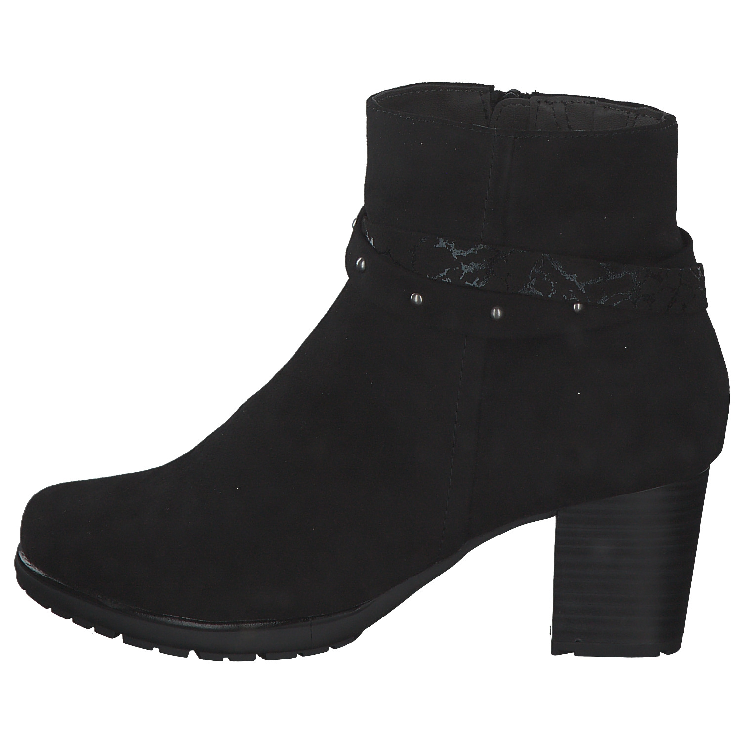 Jana Shoes 25363, Stiefeletten, Damen, black
