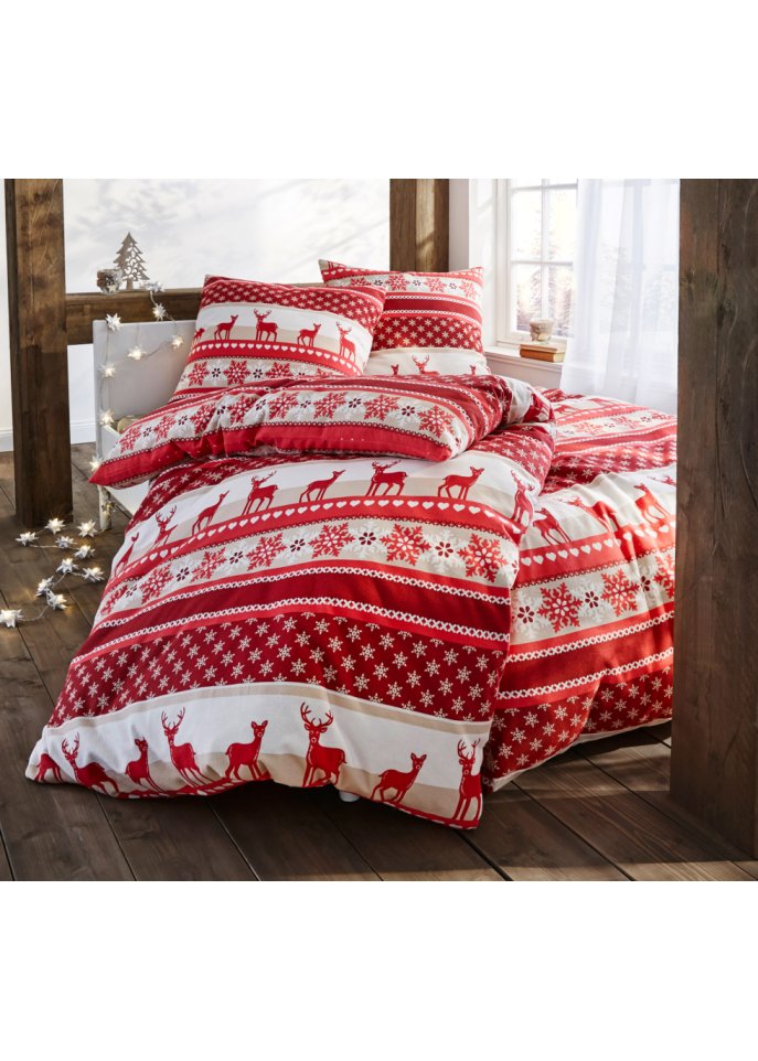 Bettwäsche mit winterlichem Design