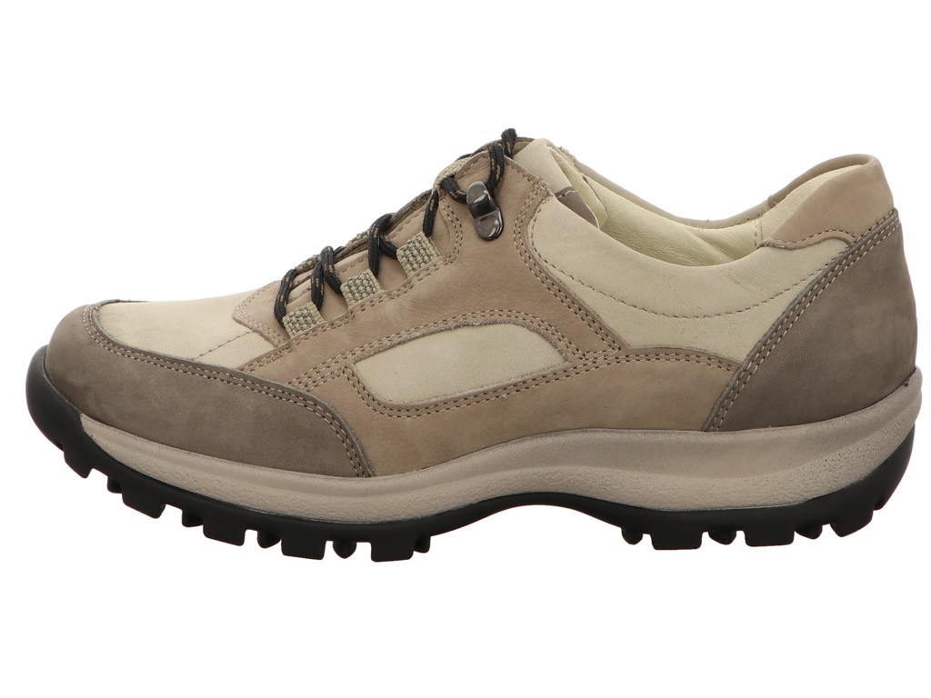 WALDLÄUFER Komfort Schnürer beige DENVER