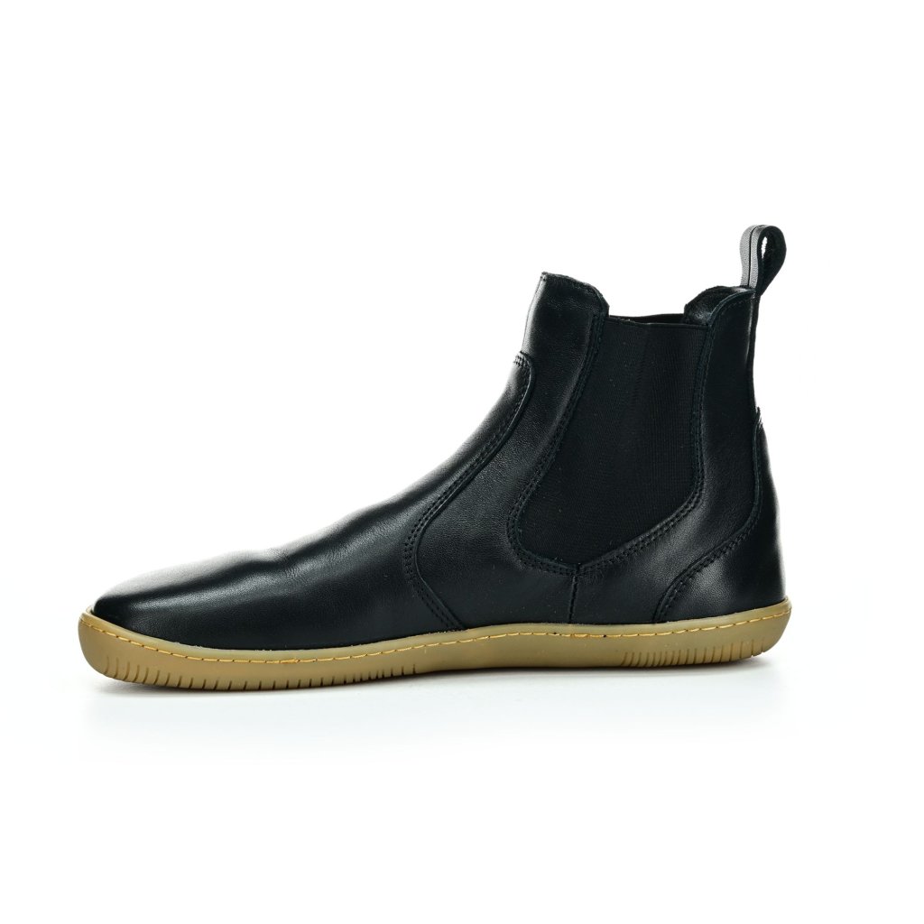 Aylla Shoes Uma Black/Natural Chelsea Barfußschuhe
