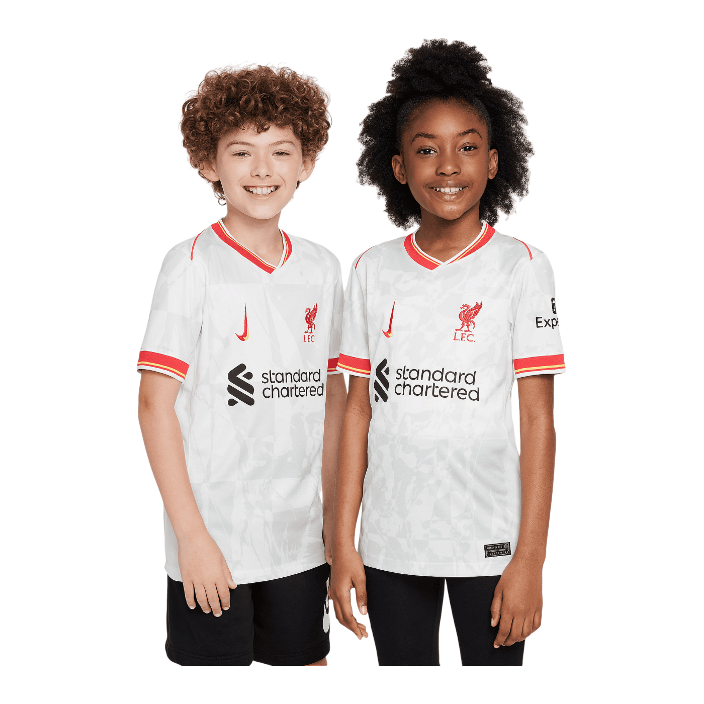 Nike FC Liverpool Trikot 3rd 2024/2025 Kids Weiss F101