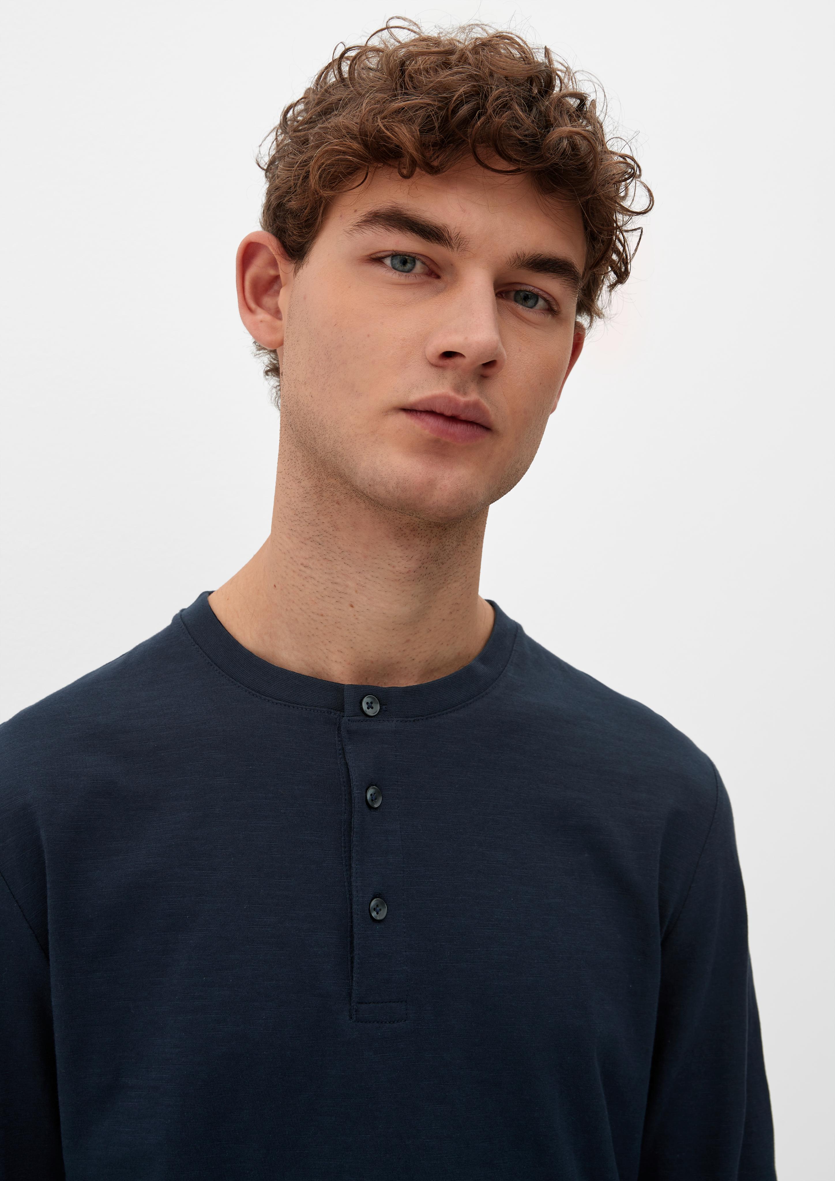 Longsleeve mit Henley-Ausschnitt  2129249-5955