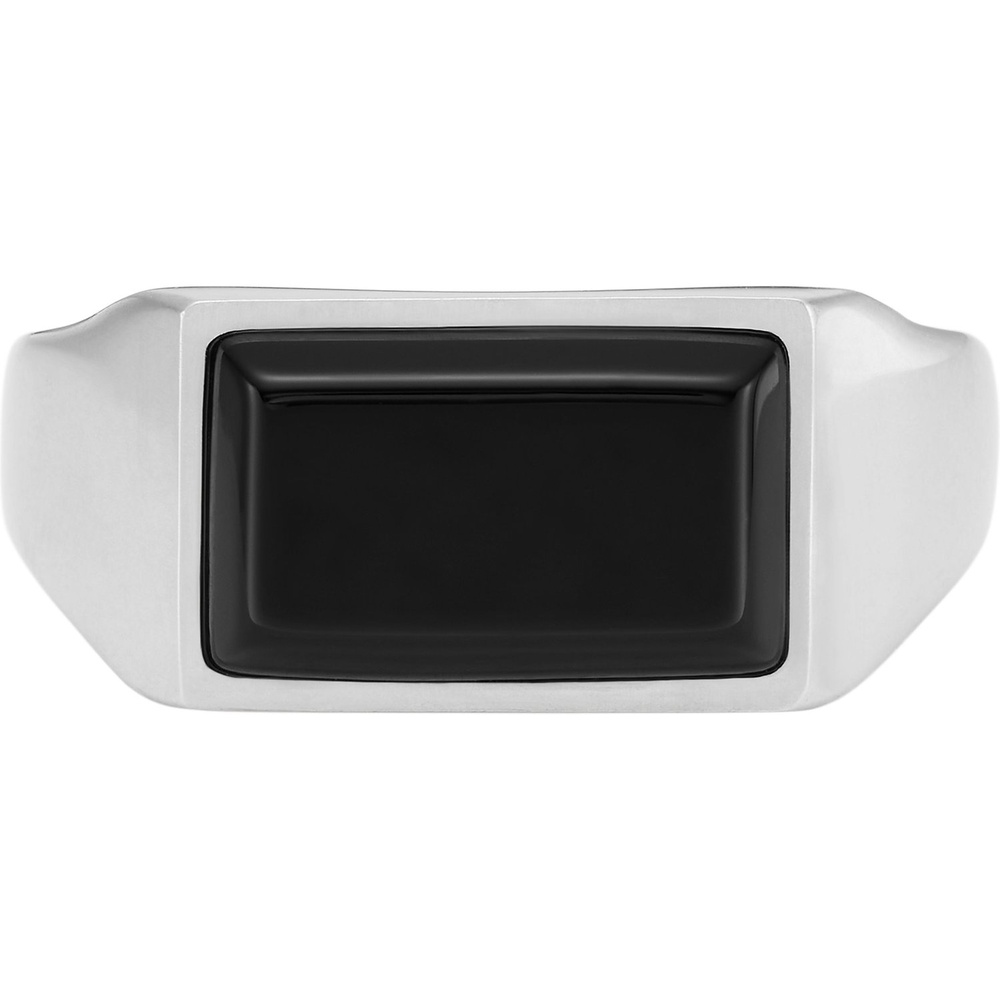 Fossil Bague pour hommes Acier inoxydable argent Bague