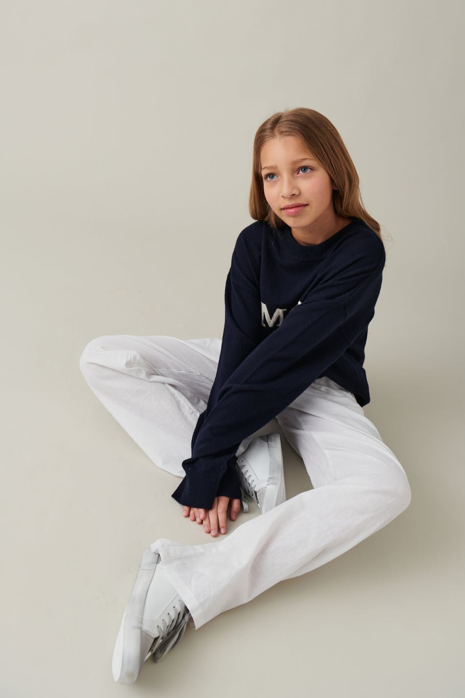 Y linenmix tall trousers