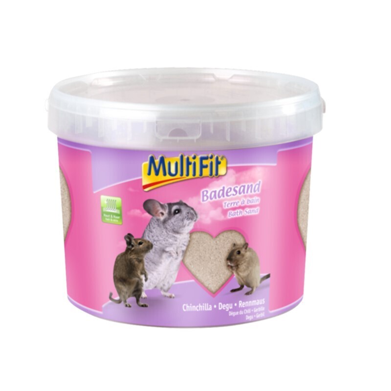 MultiFit Badesand & Badehäuser MultiFit Badesand für Chinchilla 10 kg
