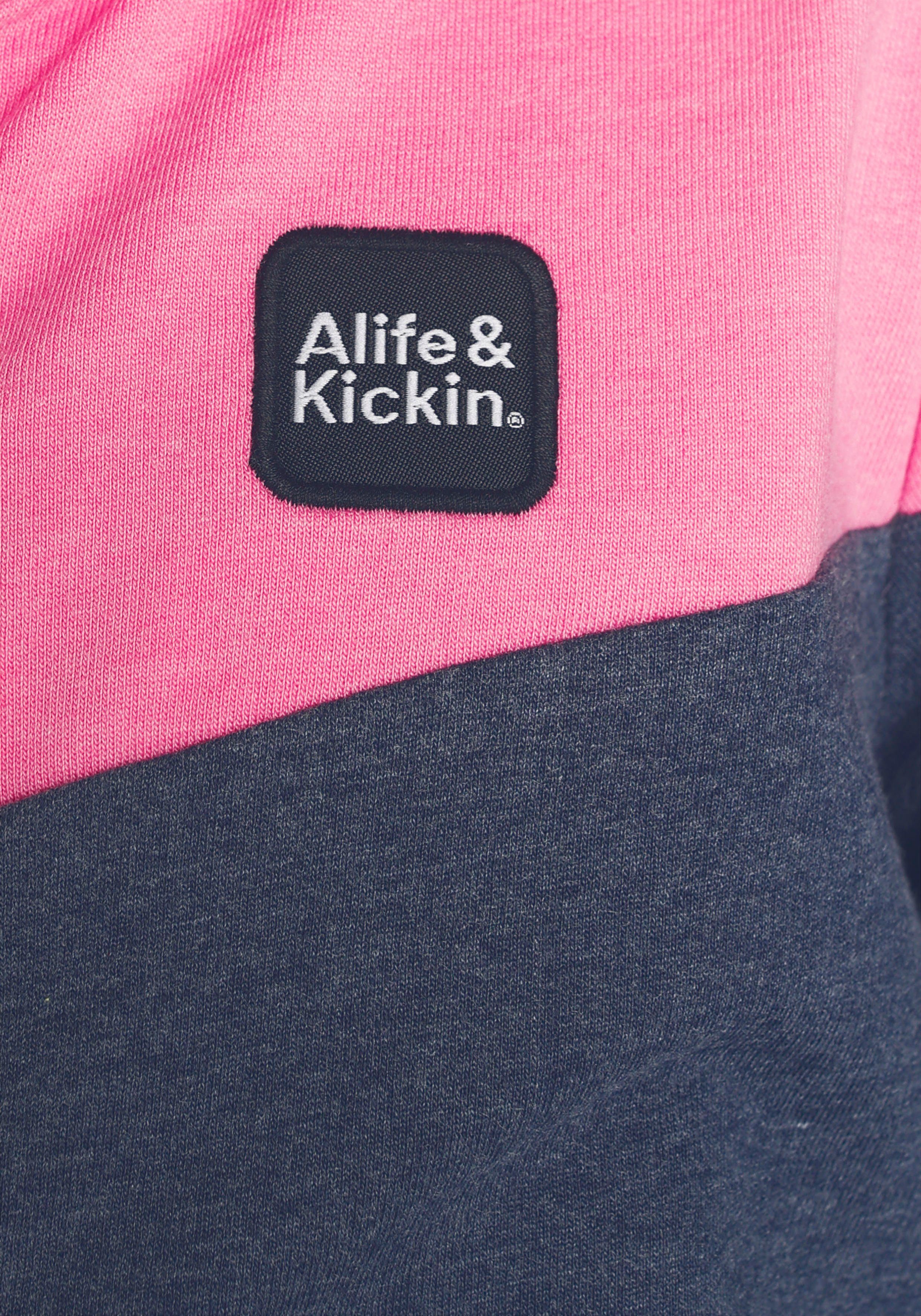 Alife & Kickin Sweatjacke mit coolem Colourblocking NEUE MARKE! Alife & Kickin für Kids.