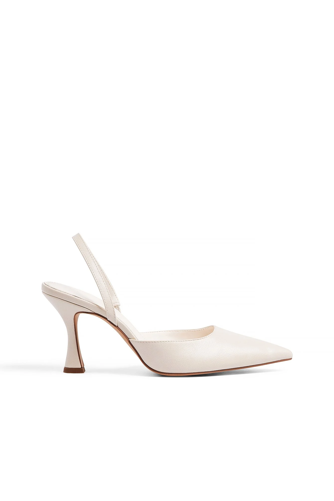 Schmale Sling-Pumps mit Sanduhrform