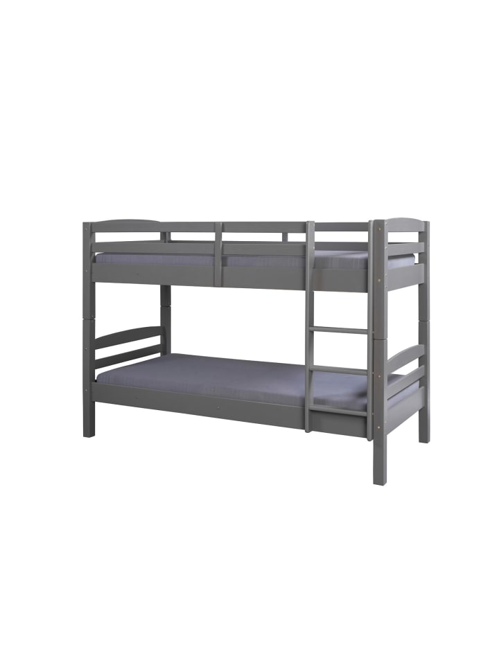 ebuy24 Etagenbett Lavius Grau 210 x 102 cm günstig kaufen onesize