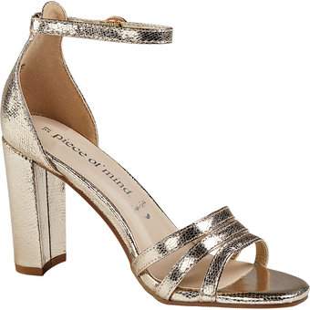 piece of mind Sandale in gold