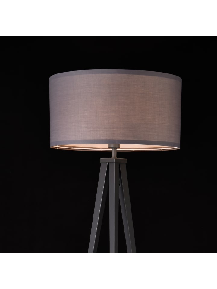 lux.pro Stehleuchten Faro in Grau (H)153cm (D)50cm günstig kaufen onesize