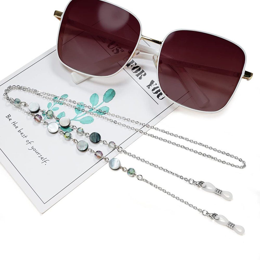 Sarfly Brillenkette Brillenketten für Damen Brillen, 75cm