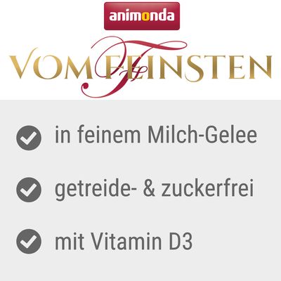Animonda Vom Feinsten Adult à la Panna Cotta 32 x 100 g