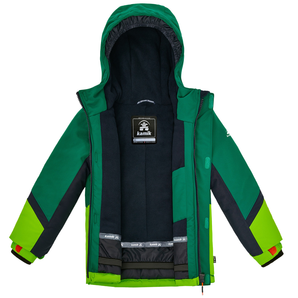 Kamik DAMIEN Winterjacke gruen