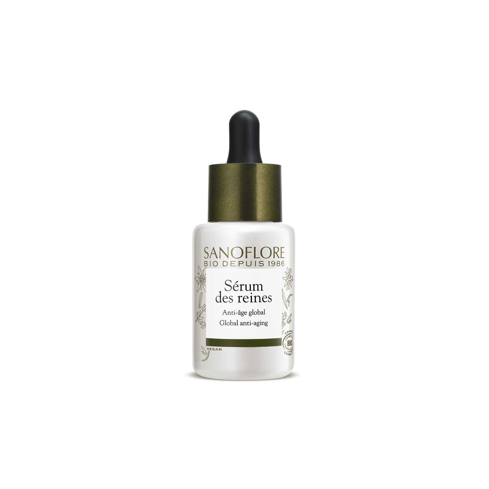 Sanoflore Reines Sérum anti-âge global certifié Bio à lavitamine C d'origine naturelle