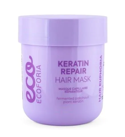 Ecoforia. Plaukų euforija. Regeneruojanti - keratino plaukų kaukė 400 ml