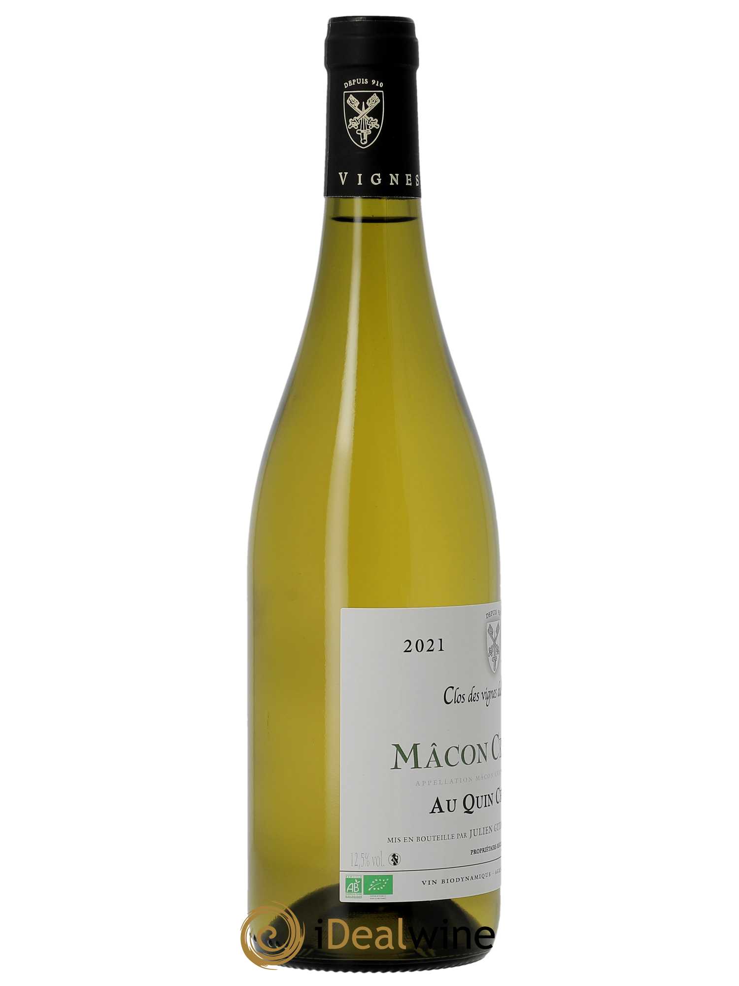 Mâcon-Cruzille Au Quin Château Les Vignes du Maynes  2021 - Lot de 1 Bouteille