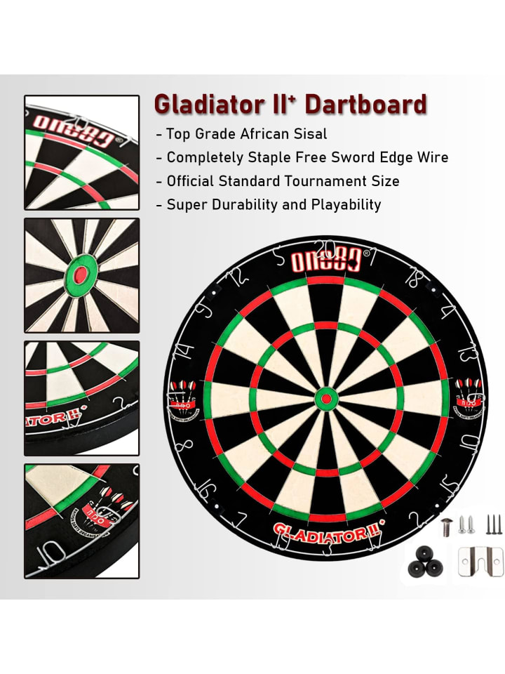 COFI 1453 Dartscheibe mit 6 Dartpfeile in Mehrfarbig günstig kaufen onesize