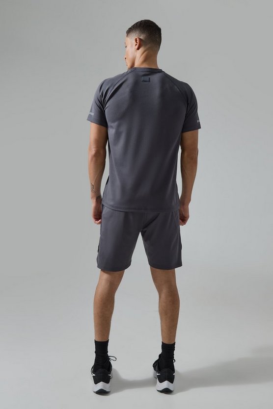Man Active Performance T-Shirt und Shorts