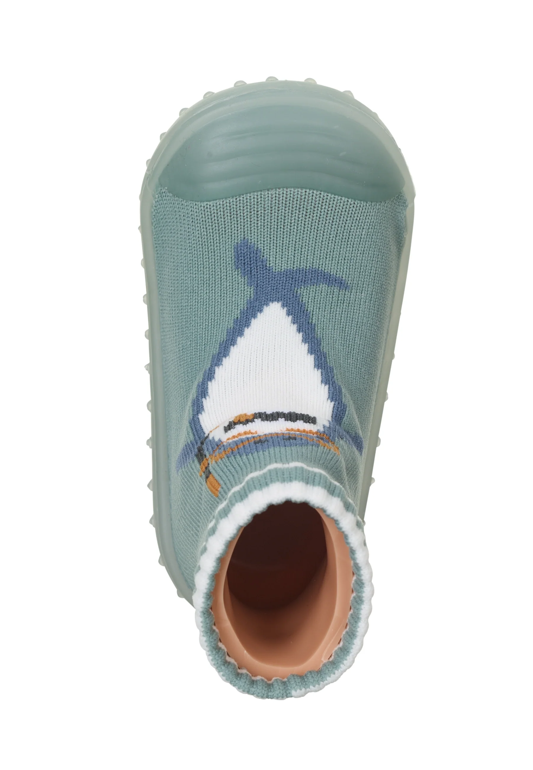 Adventure-Socks mit Motiv Hai in Dunkelgrün
