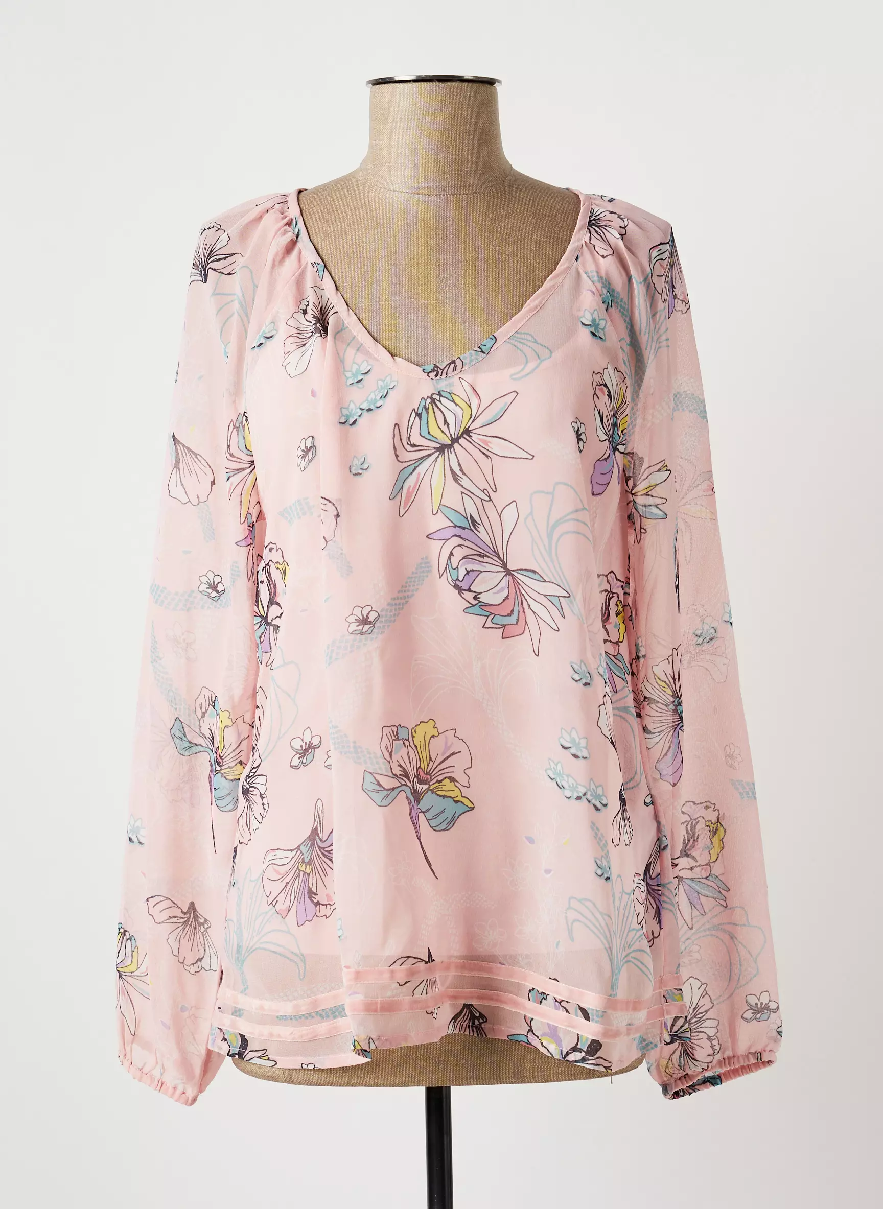 La Fiancee Du Mekong Blouses Femme couleur rose