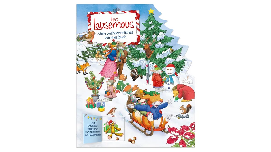 Leo Lausemaus - Mein weihnachtliches Wimmelbuch