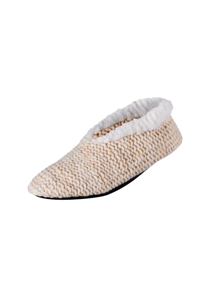 camano Slipper 2er Pack warm & cozy in light grey beige günstig kaufen
