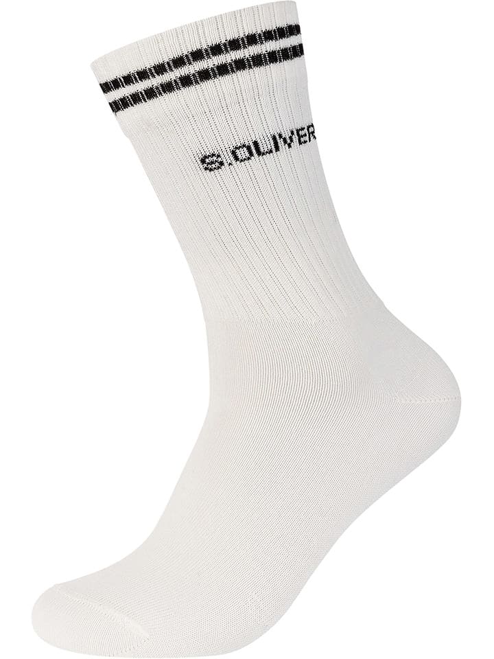s.Oliver 10er-Set: Socken in Schwarz/ Weiß günstig kaufen