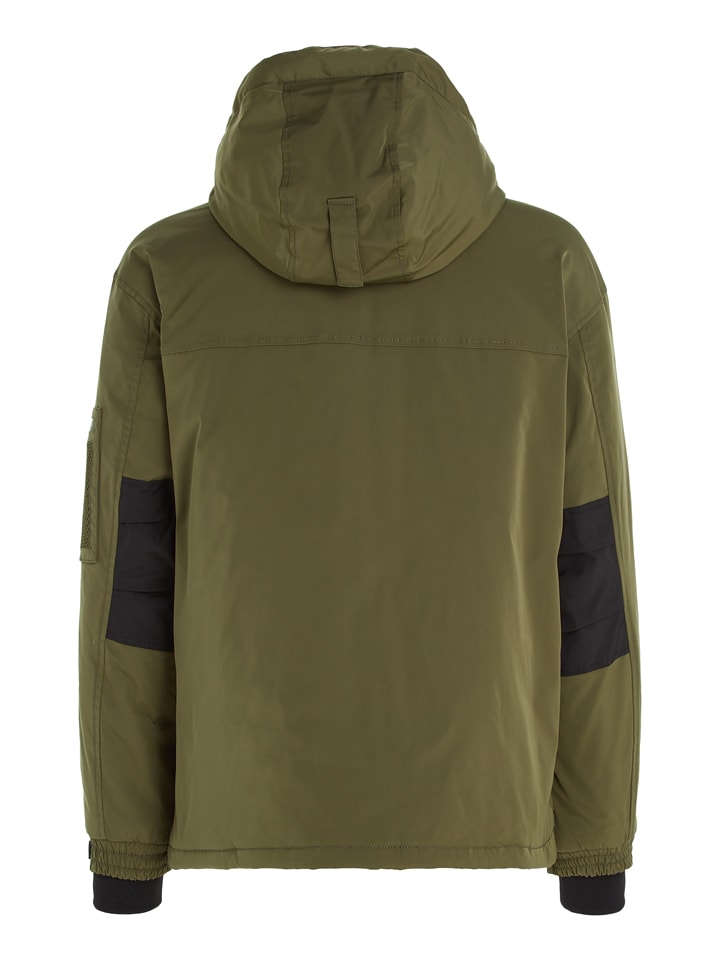 Tommy Hilfiger Übergangsjacke in Khaki günstig kaufen
